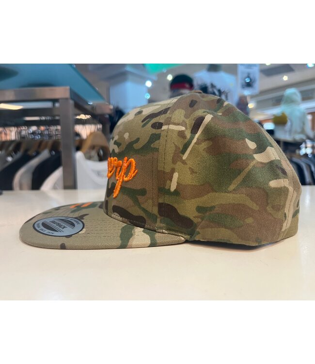Dope On Cotton Snapback Antwerp 3D orange