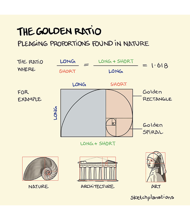T-shirt Golden Ratio