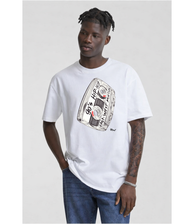Law T-shirt LAW x DOC 90's MIX TAPE EAST WEST