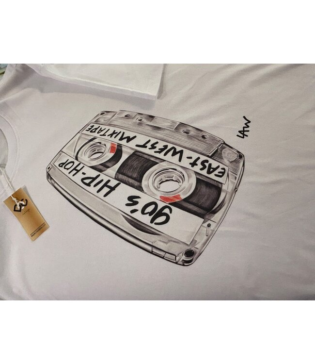 Law T-shirt LAW x DOC 90's MIX TAPE EAST WEST