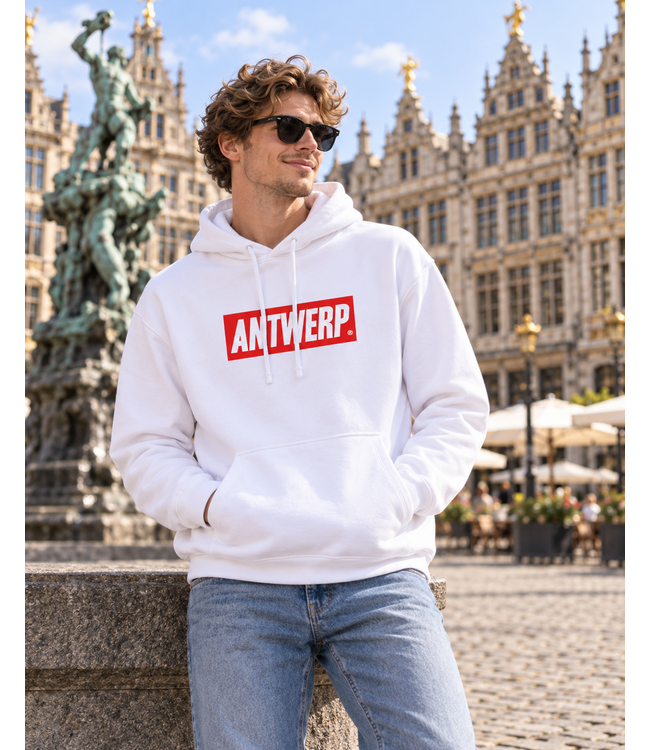 Antwerp Wear AW Hoody ANTWERP RED BOX