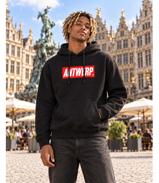 Antwerp Wear AW Hoody ANTWERP RED BOX