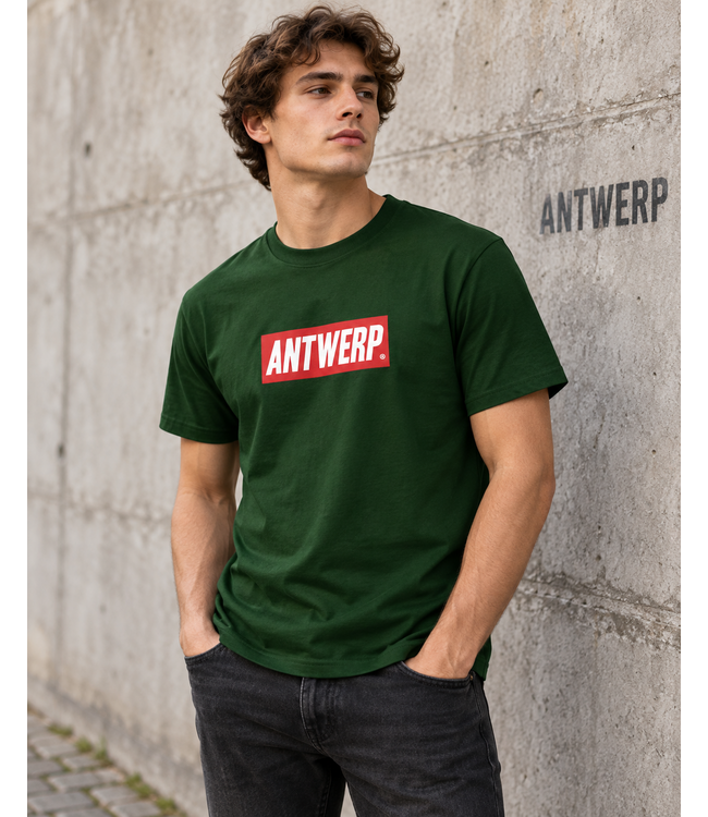 Antwerp Wear AW T-shirt Red Box