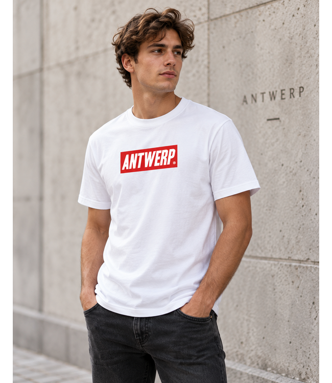 Antwerp Wear AW T-shirt Red Box