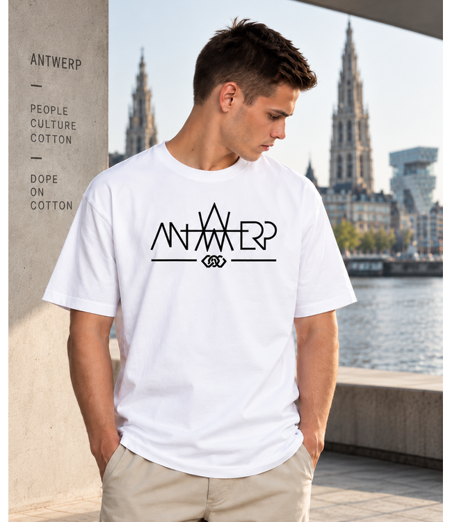 Antwerp Wear AW Tshirt Baseline Connected