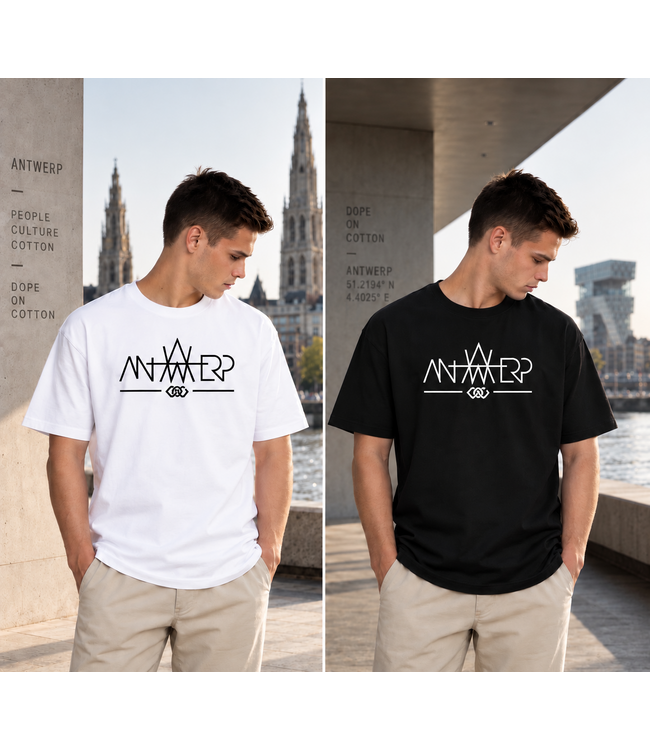 Antwerp Wear AW Tshirt Baseline Connected