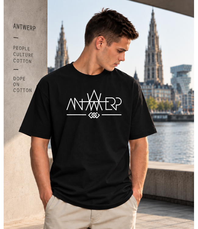 Antwerp Wear AW Tshirt Baseline Connected