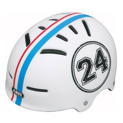 Abus fietshelm 'Aven-U' - White College - M (53-58 cm)