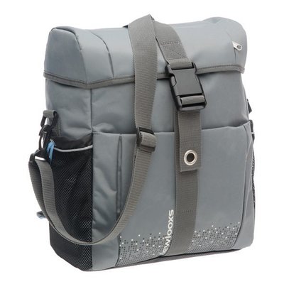 New Looxs enkele fietstas Vigo Single - Silver grey