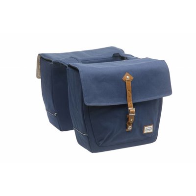 New Looxs dubbele fietstas Genova Double - Blue
