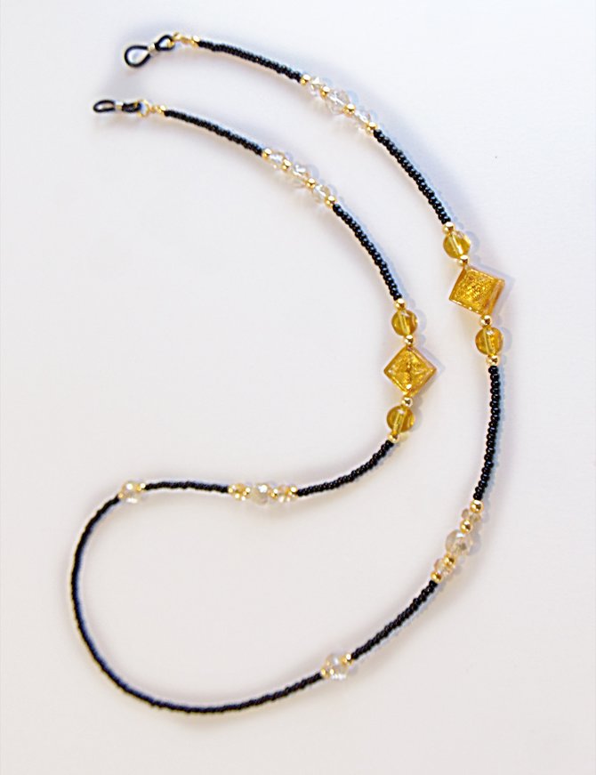 eyeglass holder necklace