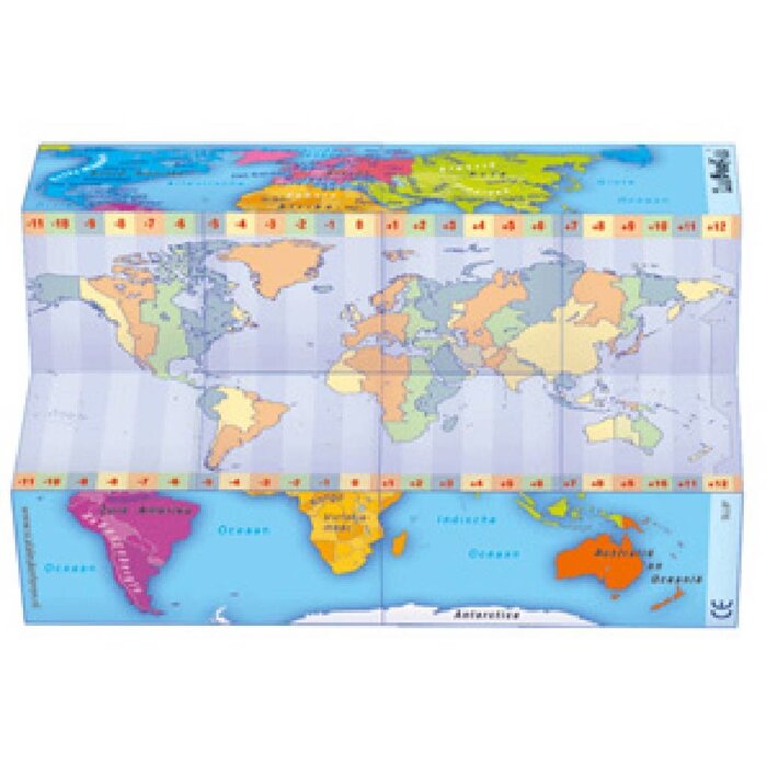 ZooBooKoo Kubusboek Wereld - continenten