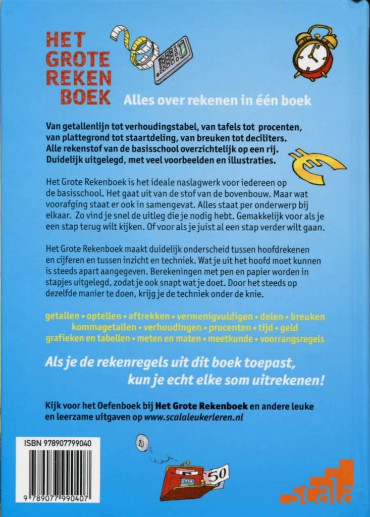 Scala Het Grote Rekenboek-overzicht