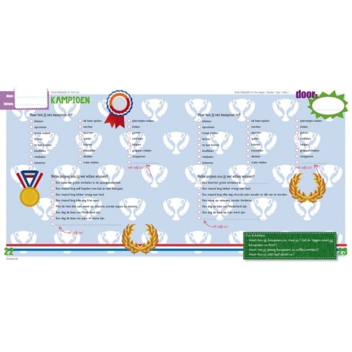 Gezinnig Kletsboek, altijd iets om over te praten!