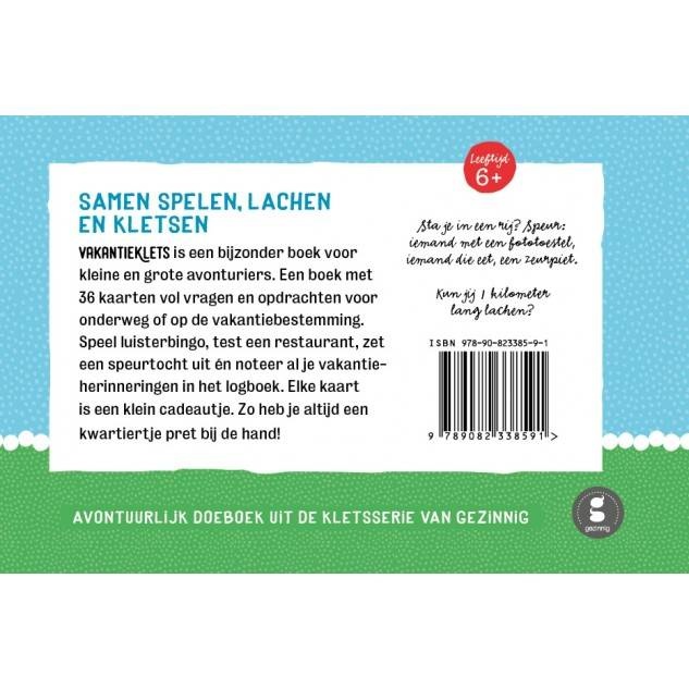 Gezinnig Vakantieklets! deel 1