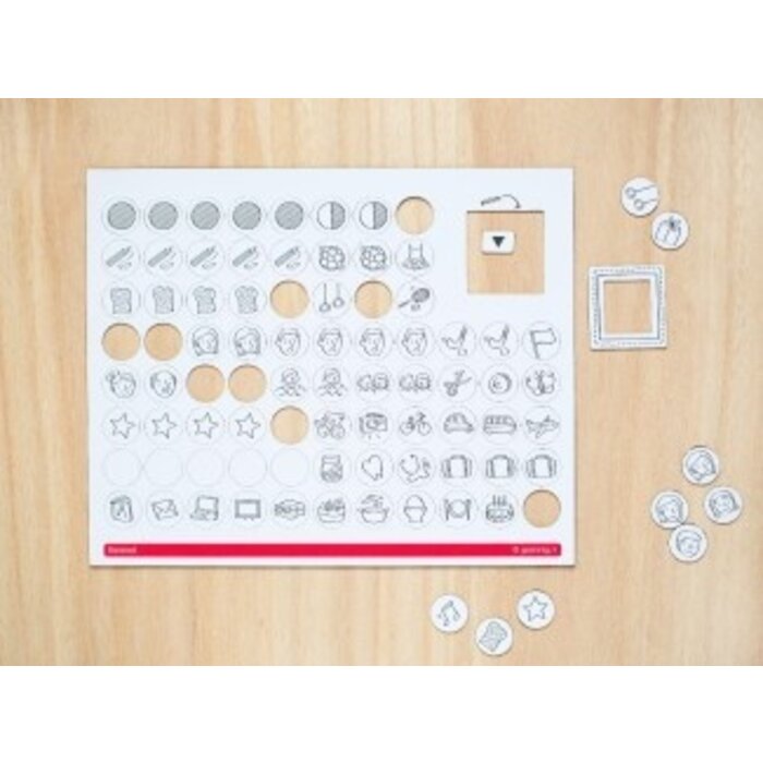 Gezinnig 7-dagen-bord, weekplanner