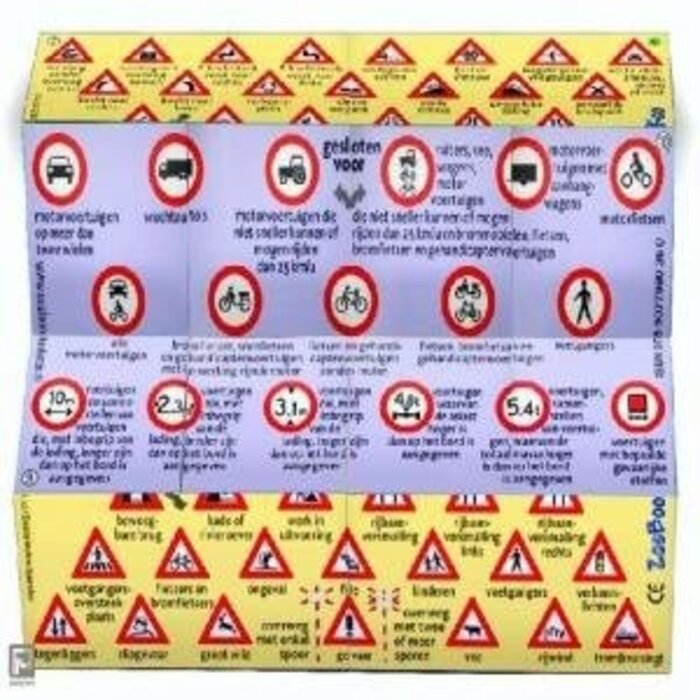 ZooBooKoo Kubusboek verkeersborden