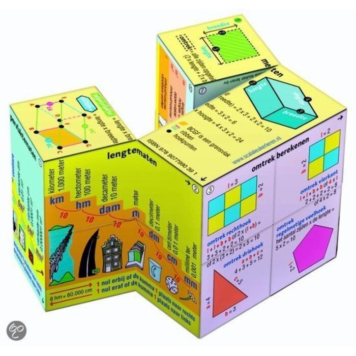 ZooBooKoo Kubusboek Meten en maten