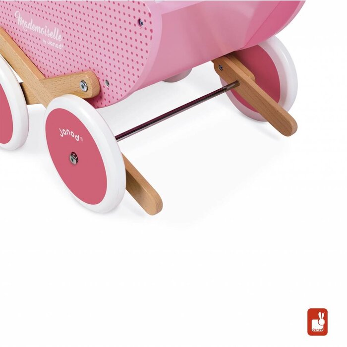 Janod Poppenwagen Mademoiselle