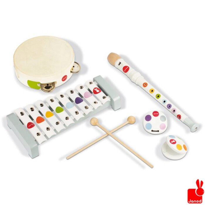 Janod Confetti muziekinstrumenten set