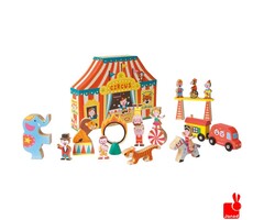 Janod Story Box het circus 21-delig