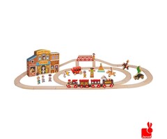 Janod Story Express het wilde westen + rails