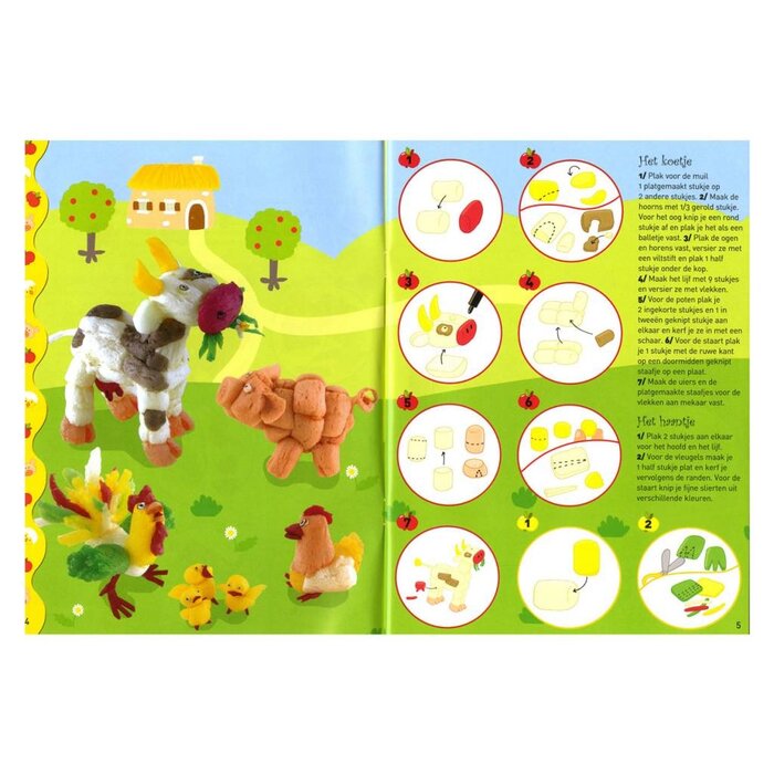 PlayMais boekje dieren