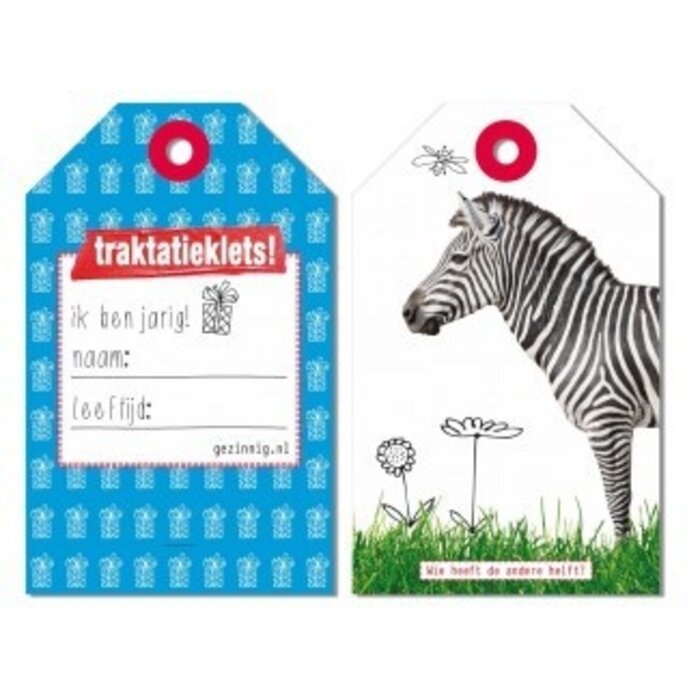 Gezinnig Traktatieklets! 3-6 jaar