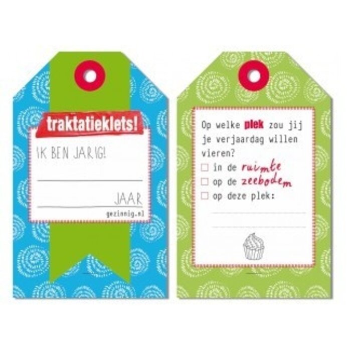 Gezinnig Traktatieklets! 6-12 jaar