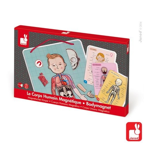 Janod Spel/Puzzel het menselijk lichaam