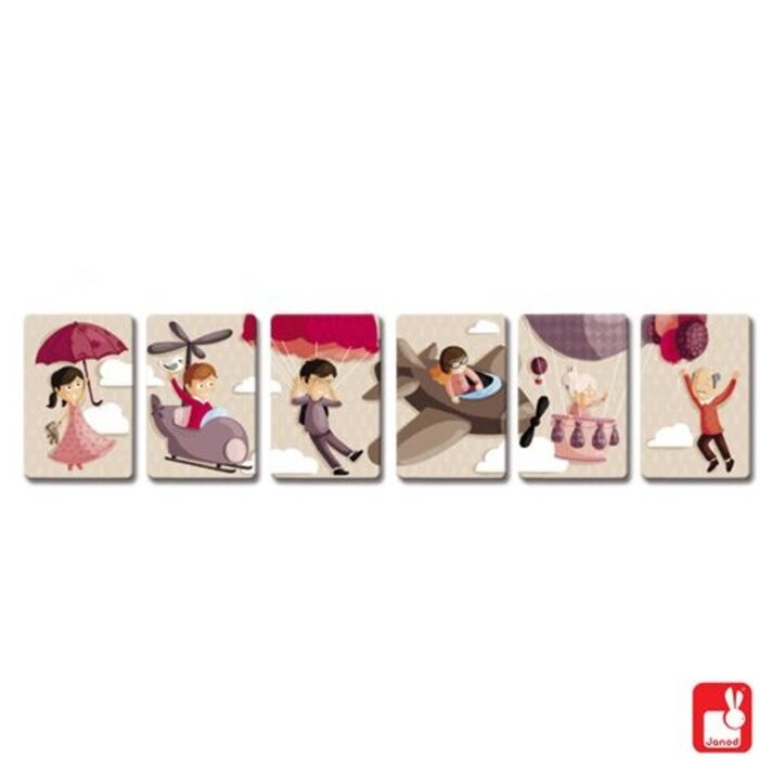 Janod Multi-game box, meerdere spellen in 1 koffer,