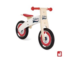 Janod Loopfiets Bikloon rood-wit