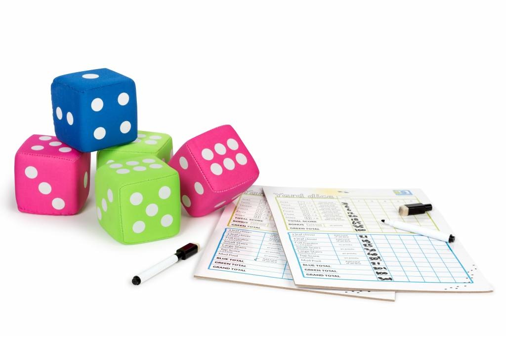 BuitenSpeel Dobbelspel, 5 dobbelstenen-Yathzee