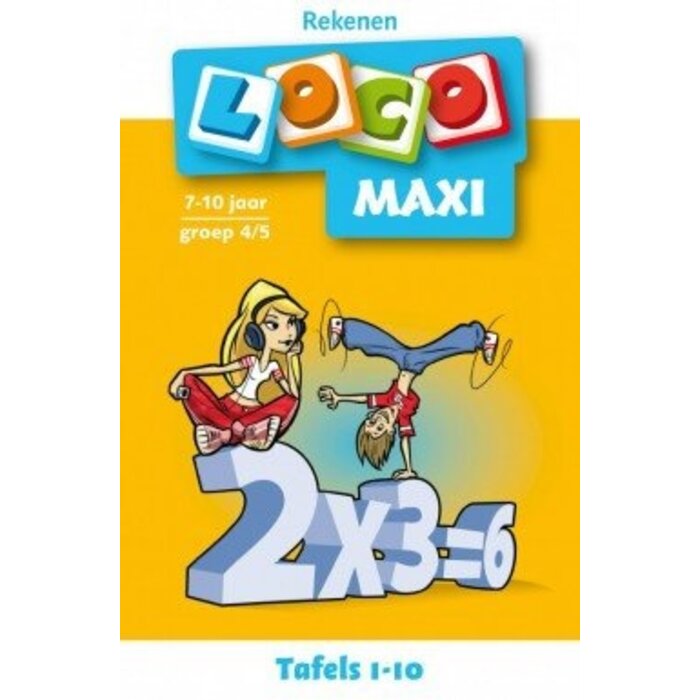 Loco Rekenen, tafels 1-10 (maxi)