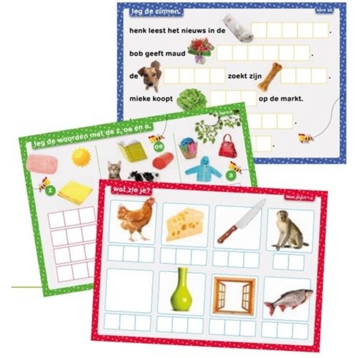 Maan Roos Vis Letterdoos (magnetisch)