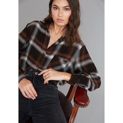 Bella Dahl BELLA DAHL Cinnamon BD hem B2194 Bella Dahl BELLA DAHL Cinnamon BD hem B2194