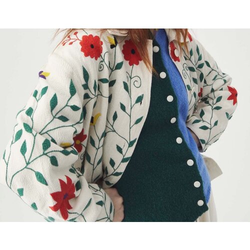 Mii Mii Flower Motif Jacket