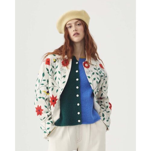 Mii Mii Flower Motif Jacket