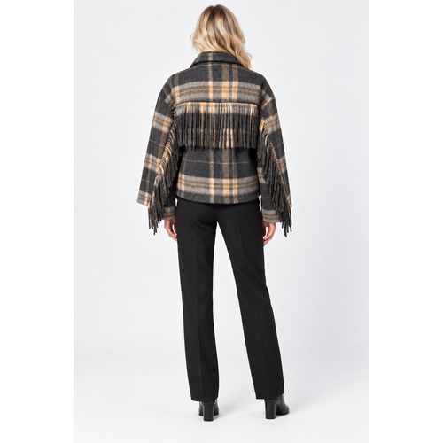 Goosecraft Goosecraft GC Sophie Fringe CHECK W Goosecraft Goosecraft GC Sophie Fringe CHECK W