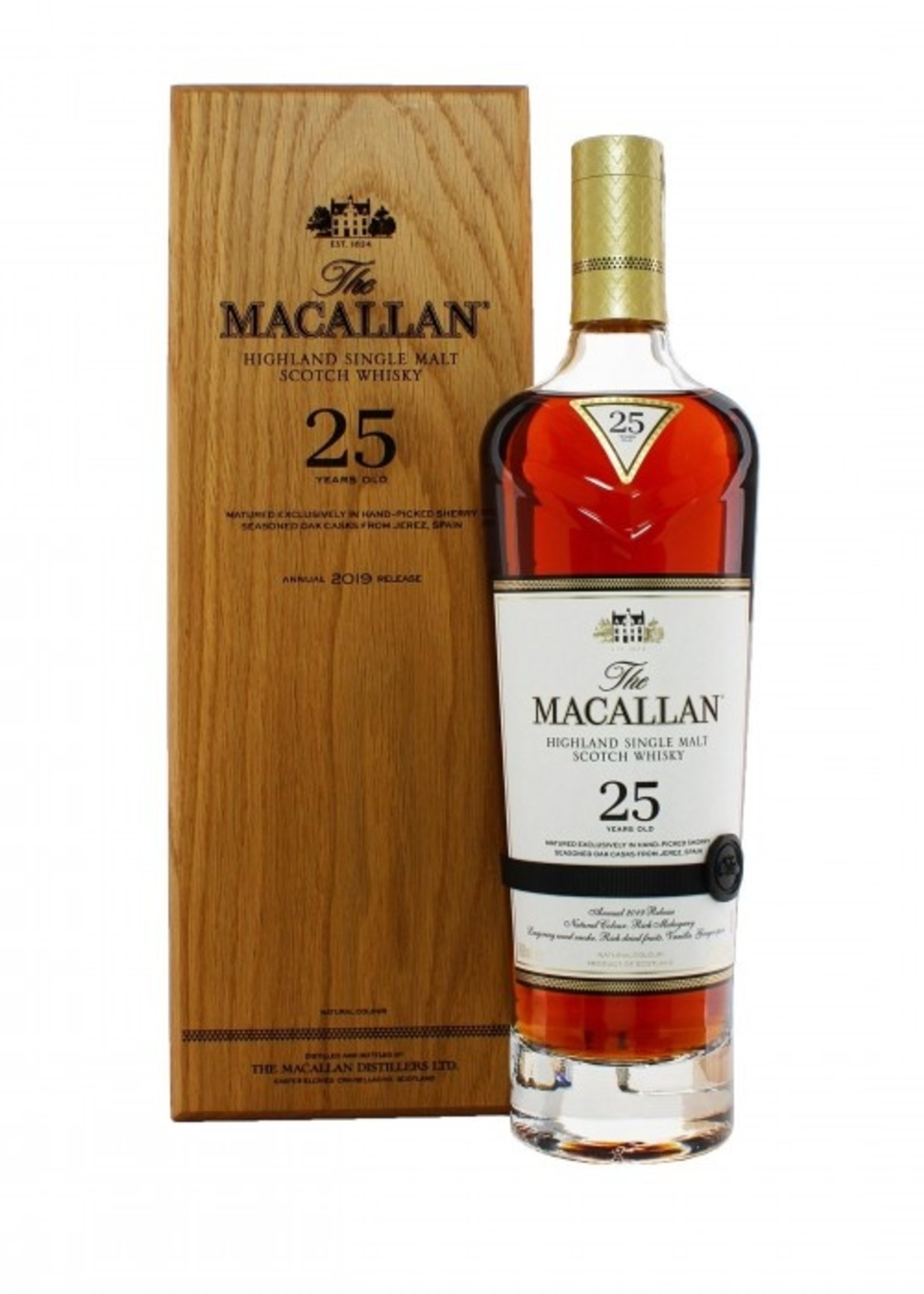 Macallan 25 Year Old Sherry Oak 2020