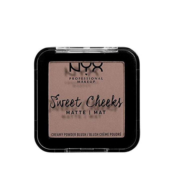 NYX Professional Makeup Sweet Cheeks Creamy Powder Blush Matte So Taupe -  Boozyshop