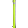 XDEEP DSMB Gesloten Smal geel 140cm XDEEP DSMB Gesloten Smal geel 140cm