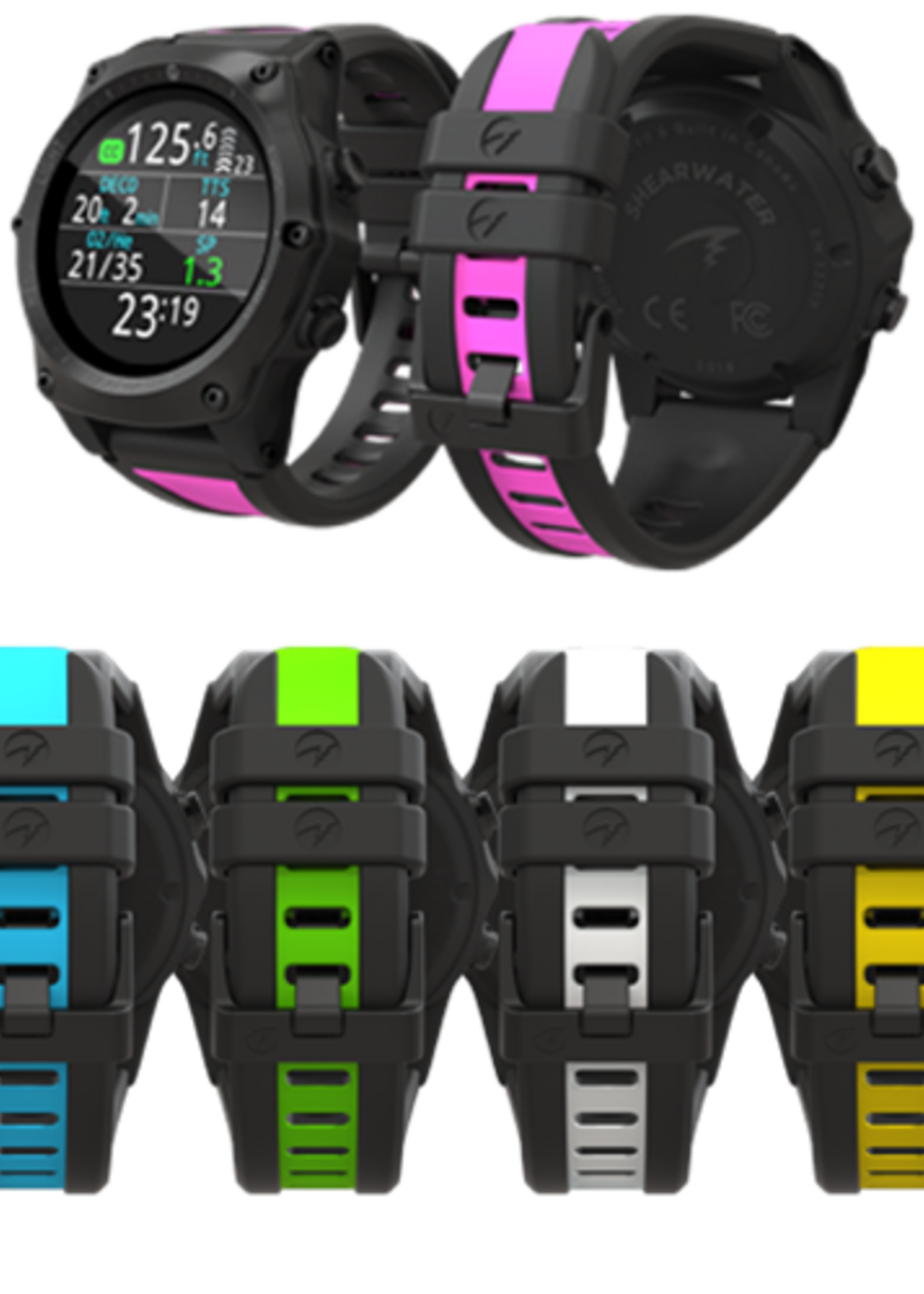 Shearwater Teric strap