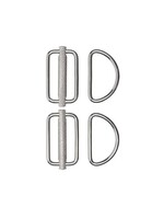 XDEEP Stealth 2.0 Slidable D-Ring Kit (paar)