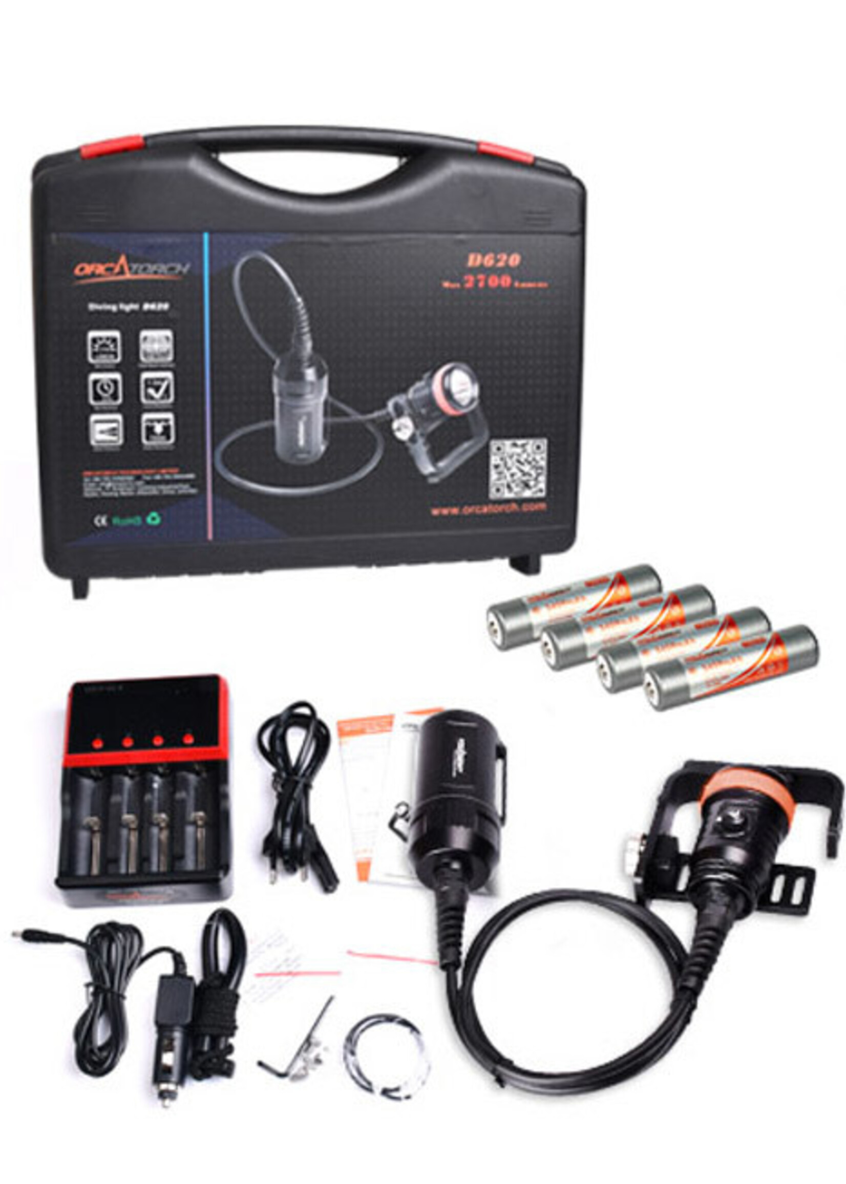 OrcaTorch Kabellamp D620