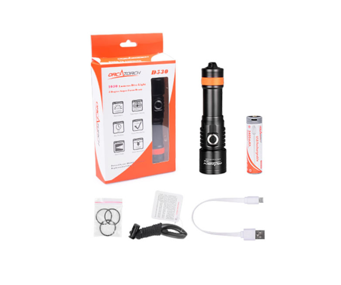 OrcaTorch D530 Backup lamp OrcaTorch D530 Backup lamp