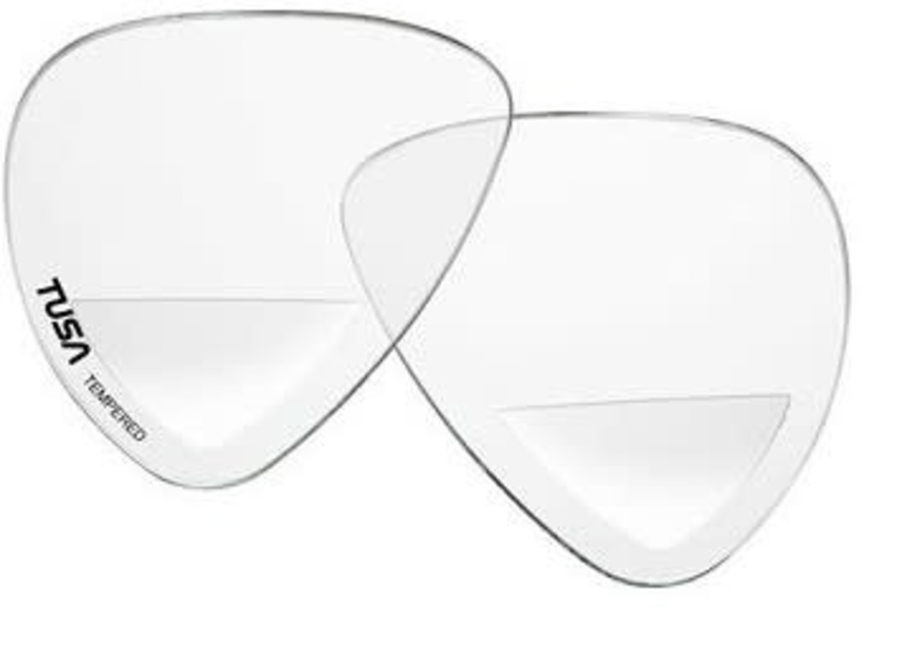 TUSA Glazen met leesgedeelte Freedom One en Intega masker TUSA Glazen met leesgedeelte Freedom One en Intega masker