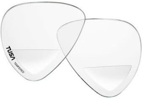 TUSA Glazen met leesgedeelte Freedom One en Intega masker TUSA Glazen met leesgedeelte Freedom One en Intega masker