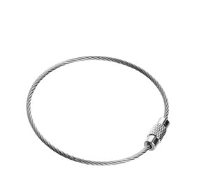 RVS kabel ring voor jouw leitjes RVS kabel ring voor jouw leitjes