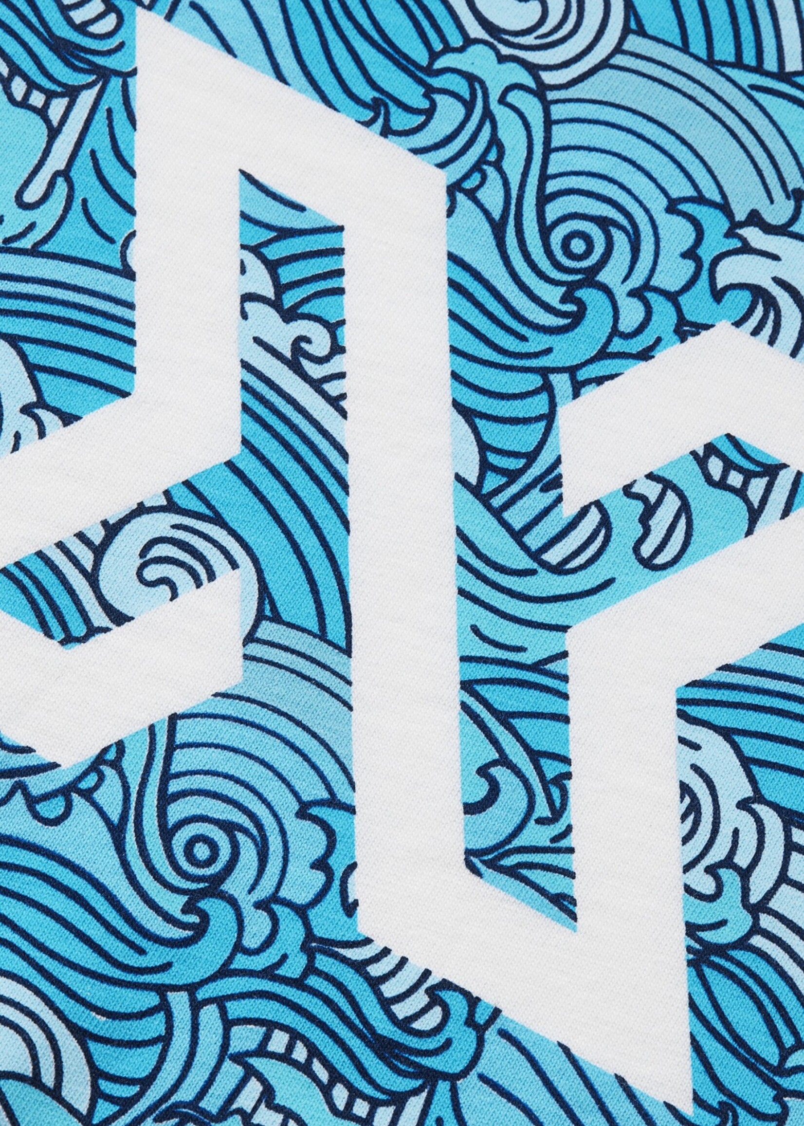 XDEEP Japanese Wavy Tee Heren t-shirt